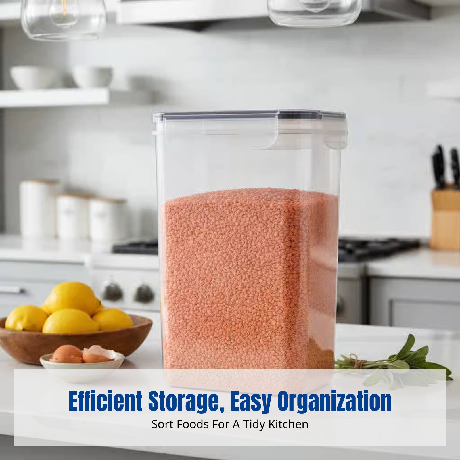 Food Storage Kitchen - Juego de Recipientes Herméticos para Almacenamiento