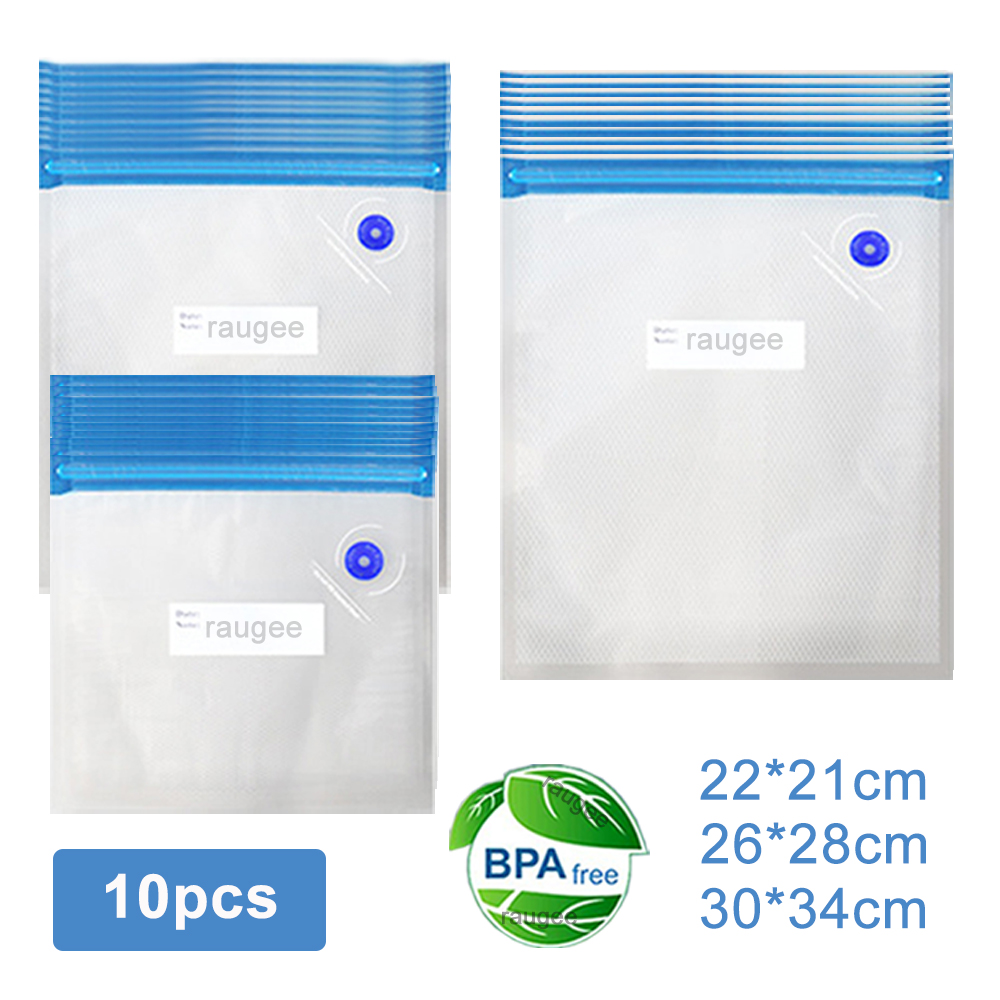 Food Storage Roll Bags - Bolsas de vacío reutilizables para envasado
