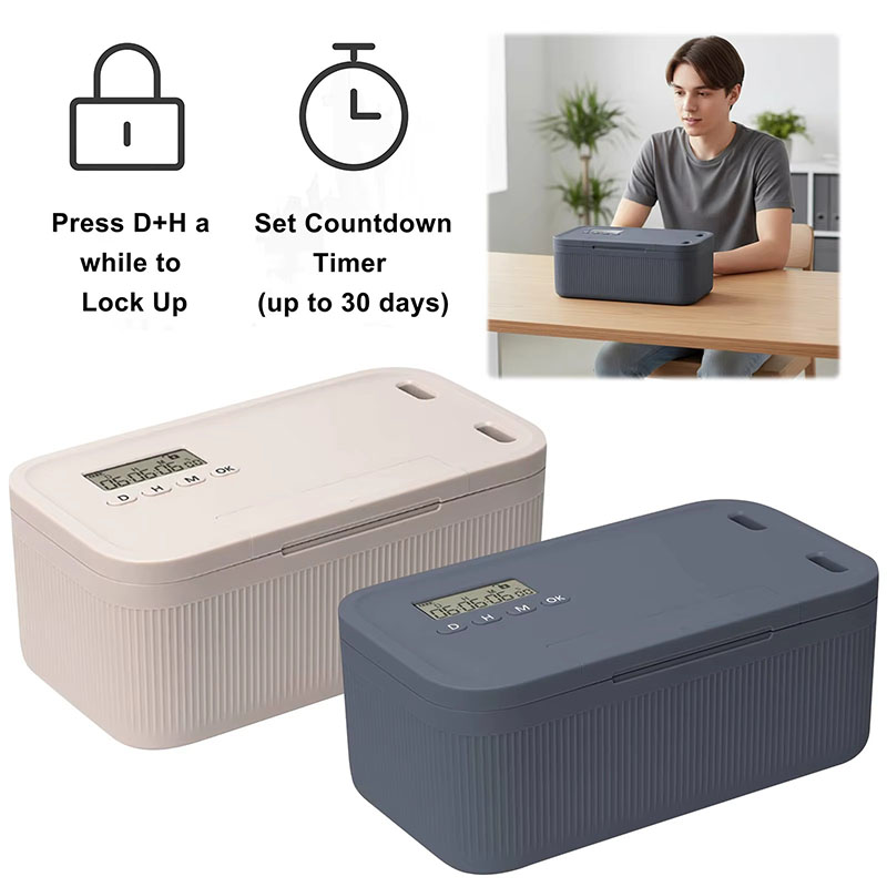 Food Storage Locker - Caja de bloqueo con temporizador, casillero