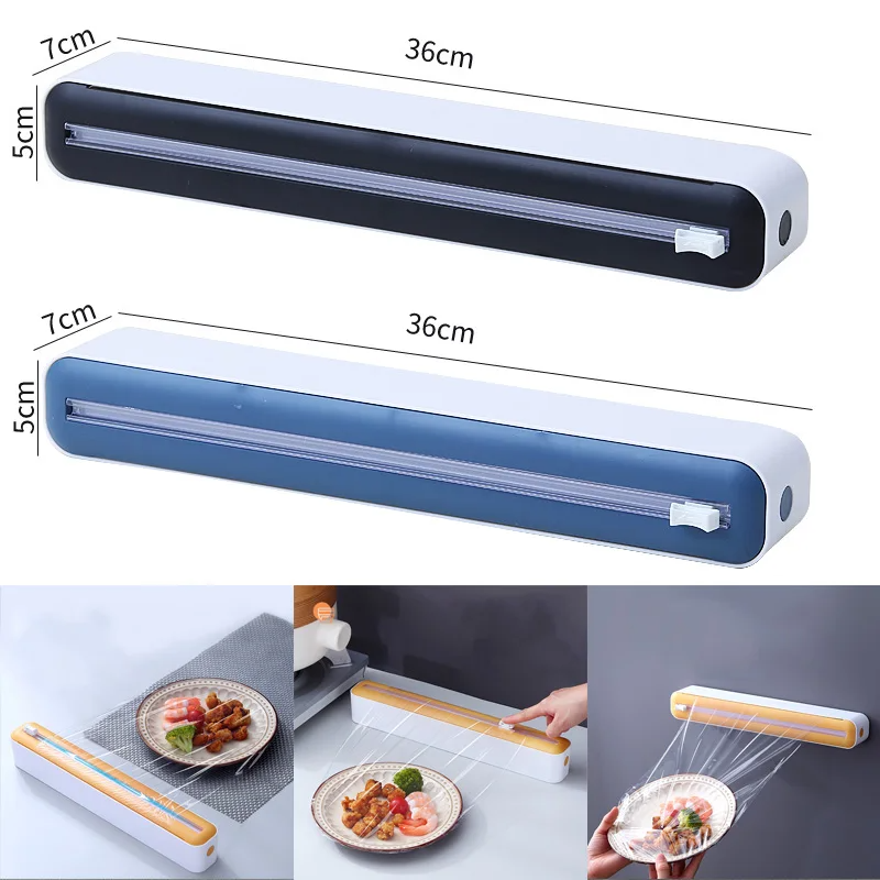 Portion Control Container - Dispensador de película alimentaria, dispensador magnético