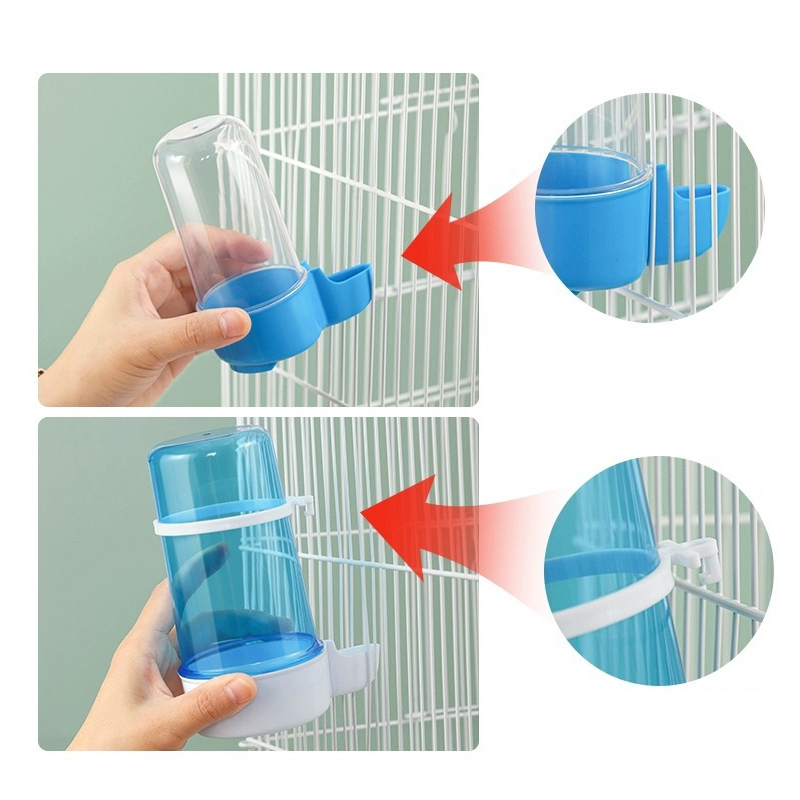 Portion Control Container - Comedero colgante para mascotas, dispensador de