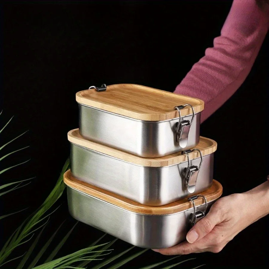 Food Storage Ideas - Nueva Lonchera de Acero Inoxidable 304