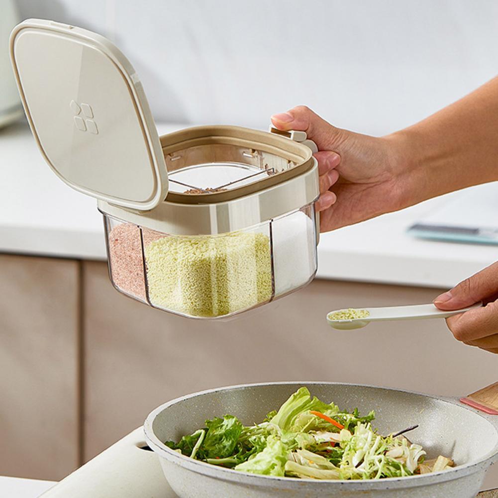 Food Storage Kitchen Cabinet - Organizador de Especias con Múltiples Compartimentos