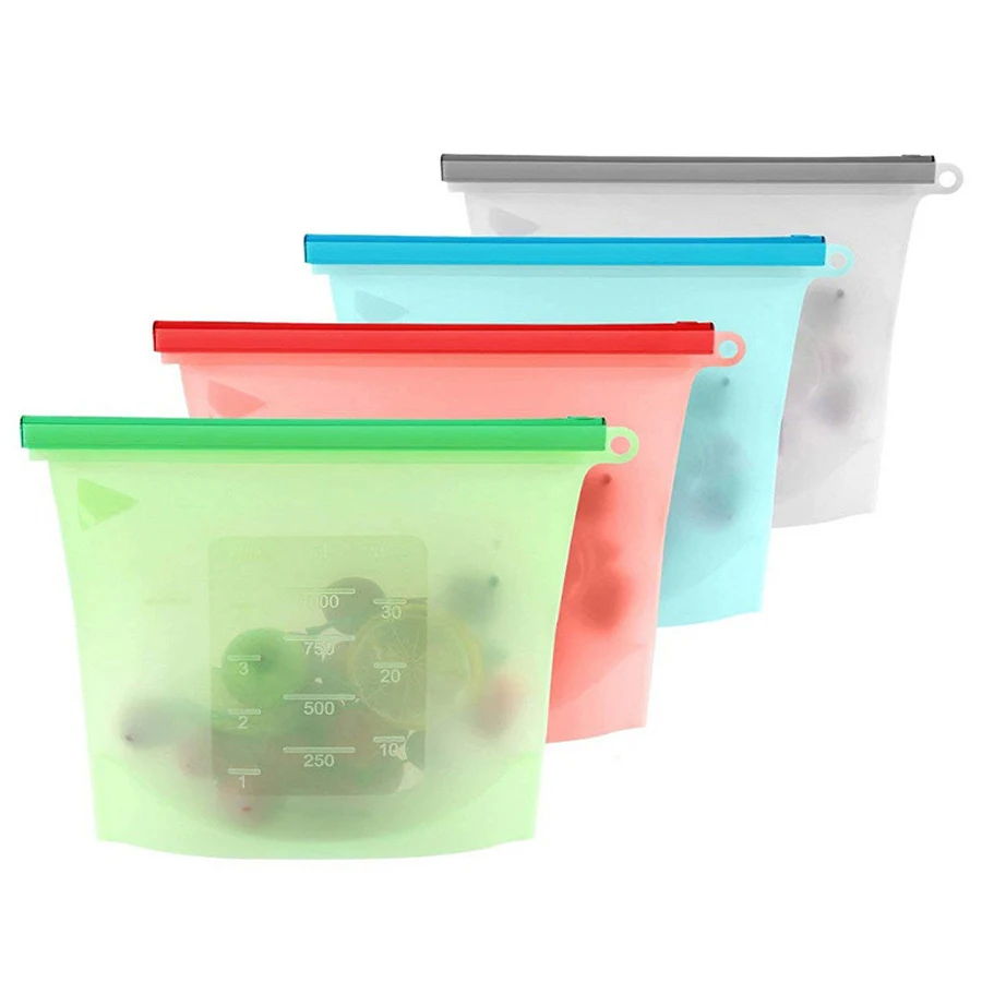 Food Storage Roll Bags - Bolsa de Almacenamiento de Alimentos Reutilizable
