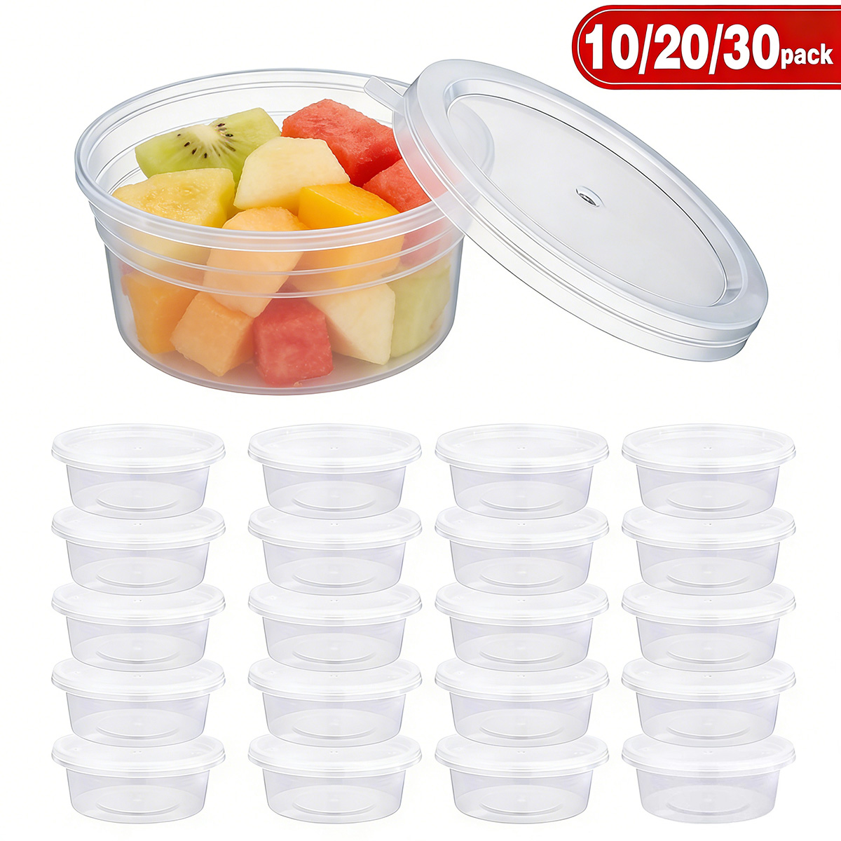 Food Storage Ideas - Paquete de 10/20/40 Recipientes Pequeños para