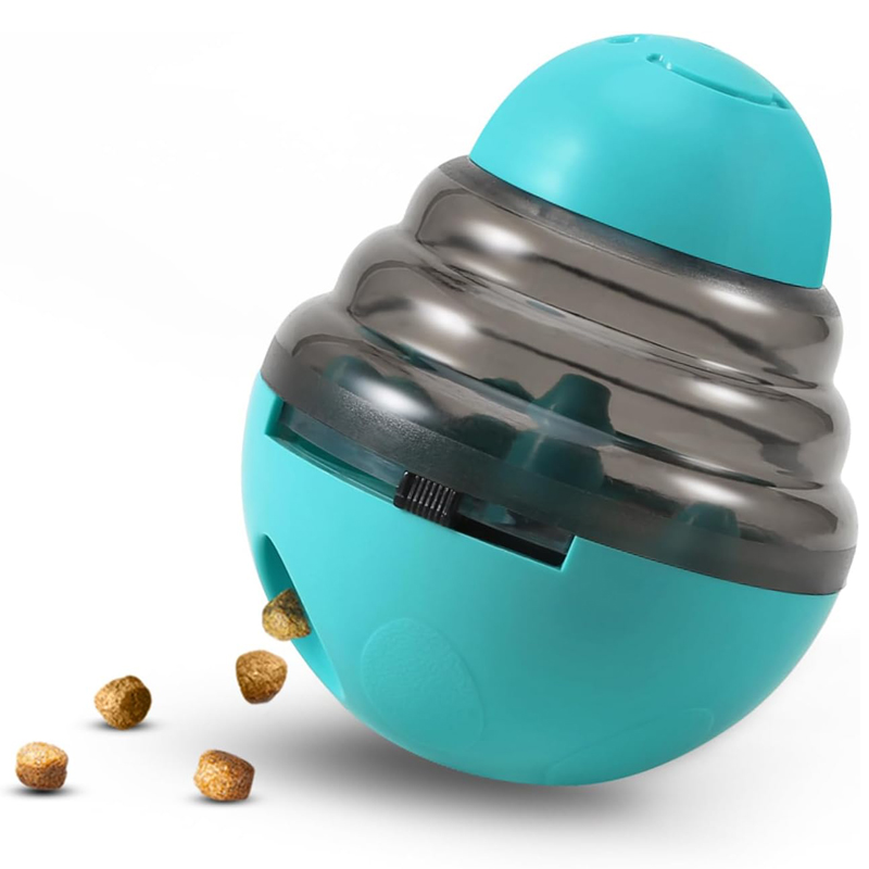 Portion Control Container - Dispensador de comida interactivo para perros,