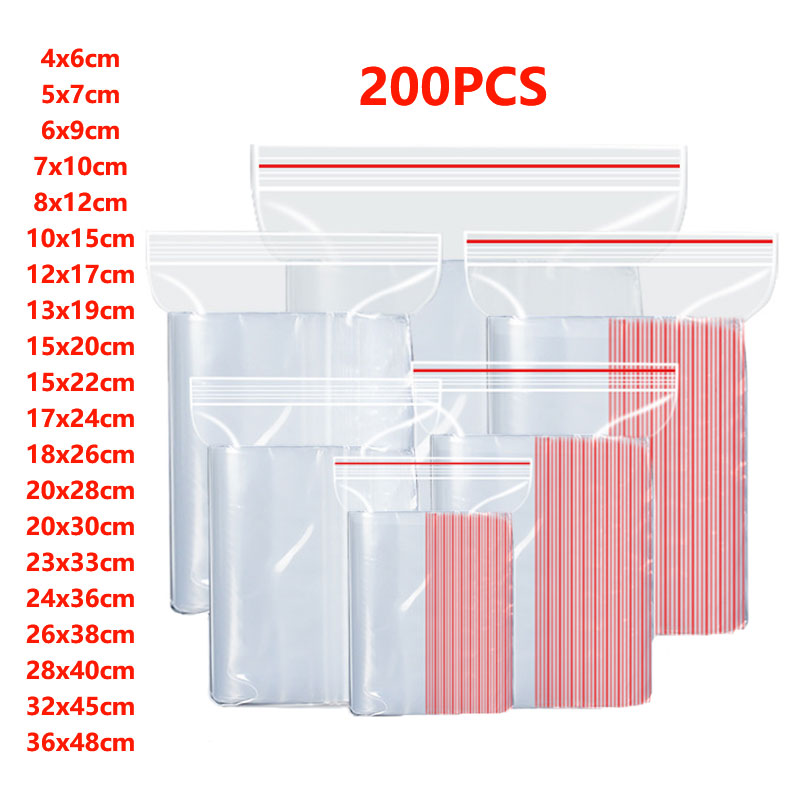 Food Storage Locker - Bolsas de plástico con cierre hermético,