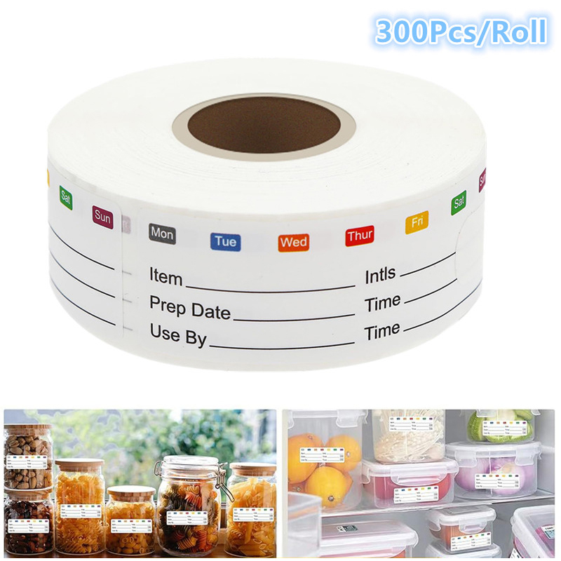 Food Storage Expiration Dates - Etiqueta autoadhesiva para almacenamiento de dulces,