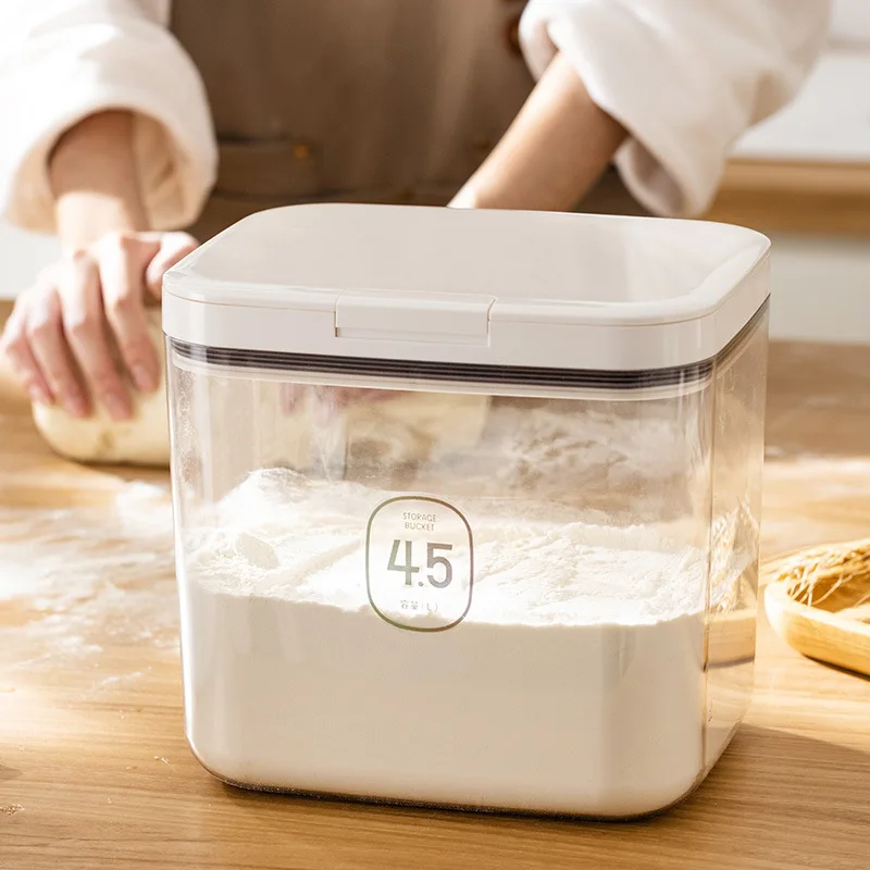 Food Storage Drums - Cubo de harina sellado, almacenamiento de