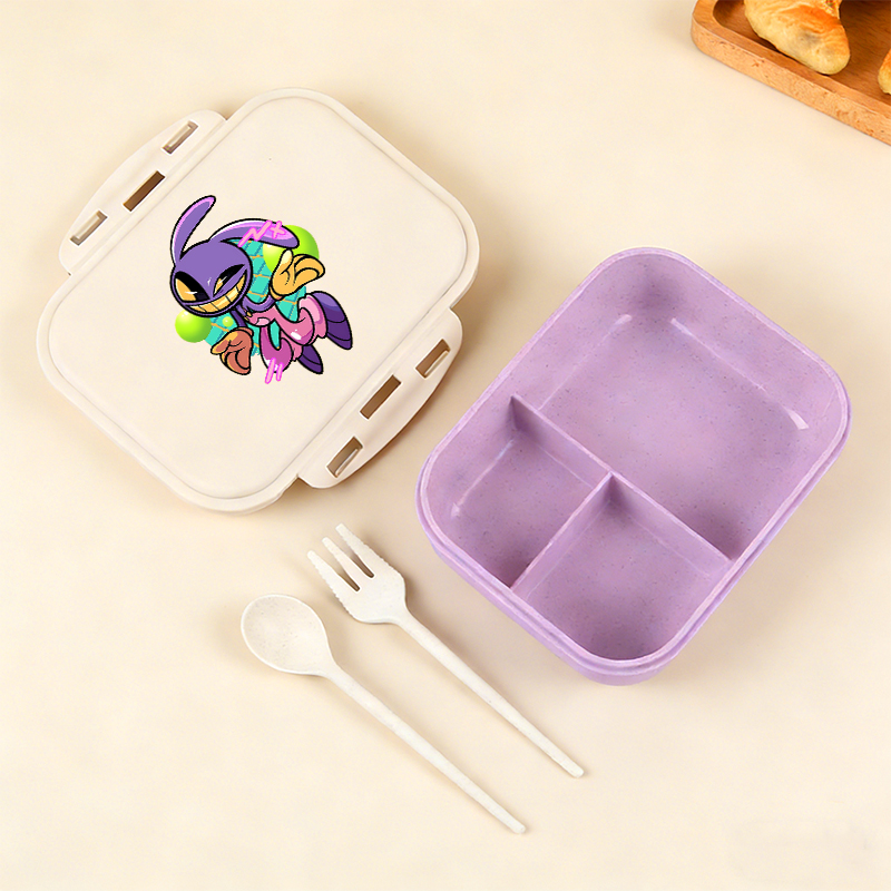 Food Storage No Plastic - Lonchera de Anime Amazing Digital Circus,