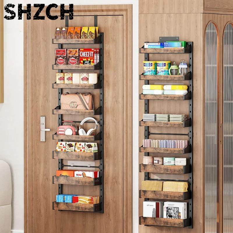 Food Storage Kitchen Cabinet - ‌ Estante Ajustable para Puerta -