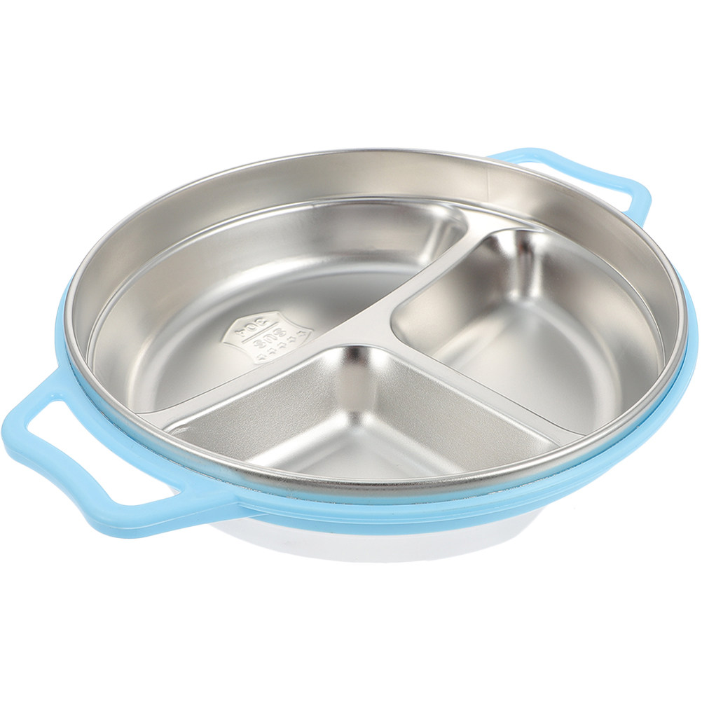 Food Storage Stainless Steel - Plato de Comida Dividido de Acero