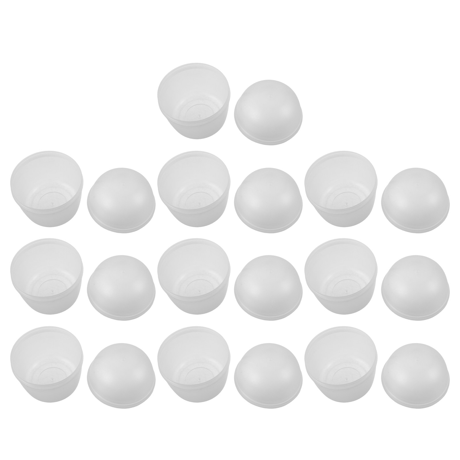 Food Storage With Lids - 10 Recipientes de Almacenamiento Herméticos Esmerilados