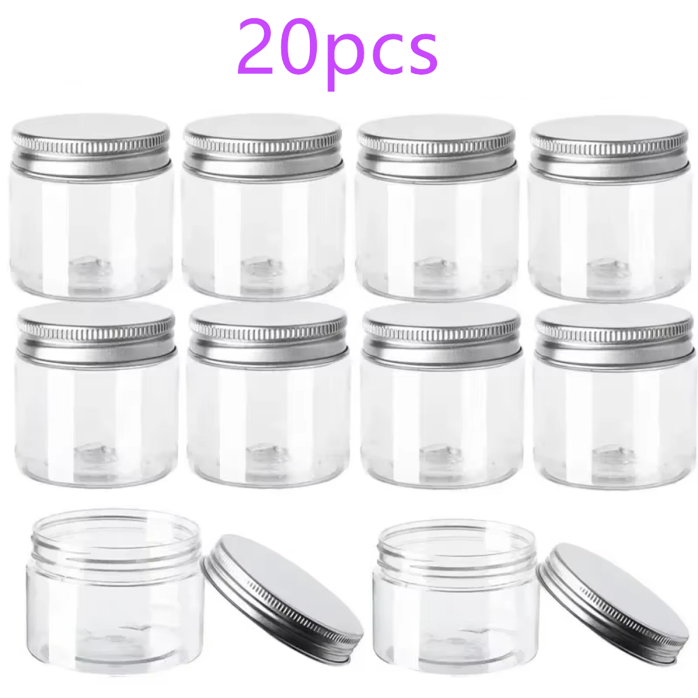 Food Storage Drums - 20 unids/lote 30/50/60/80ml tarros de almacenamiento