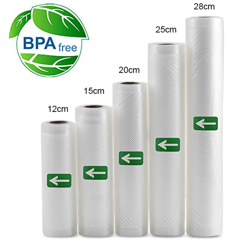Food Storage Roll Bags - Bolsas en rollo Sous Vide para