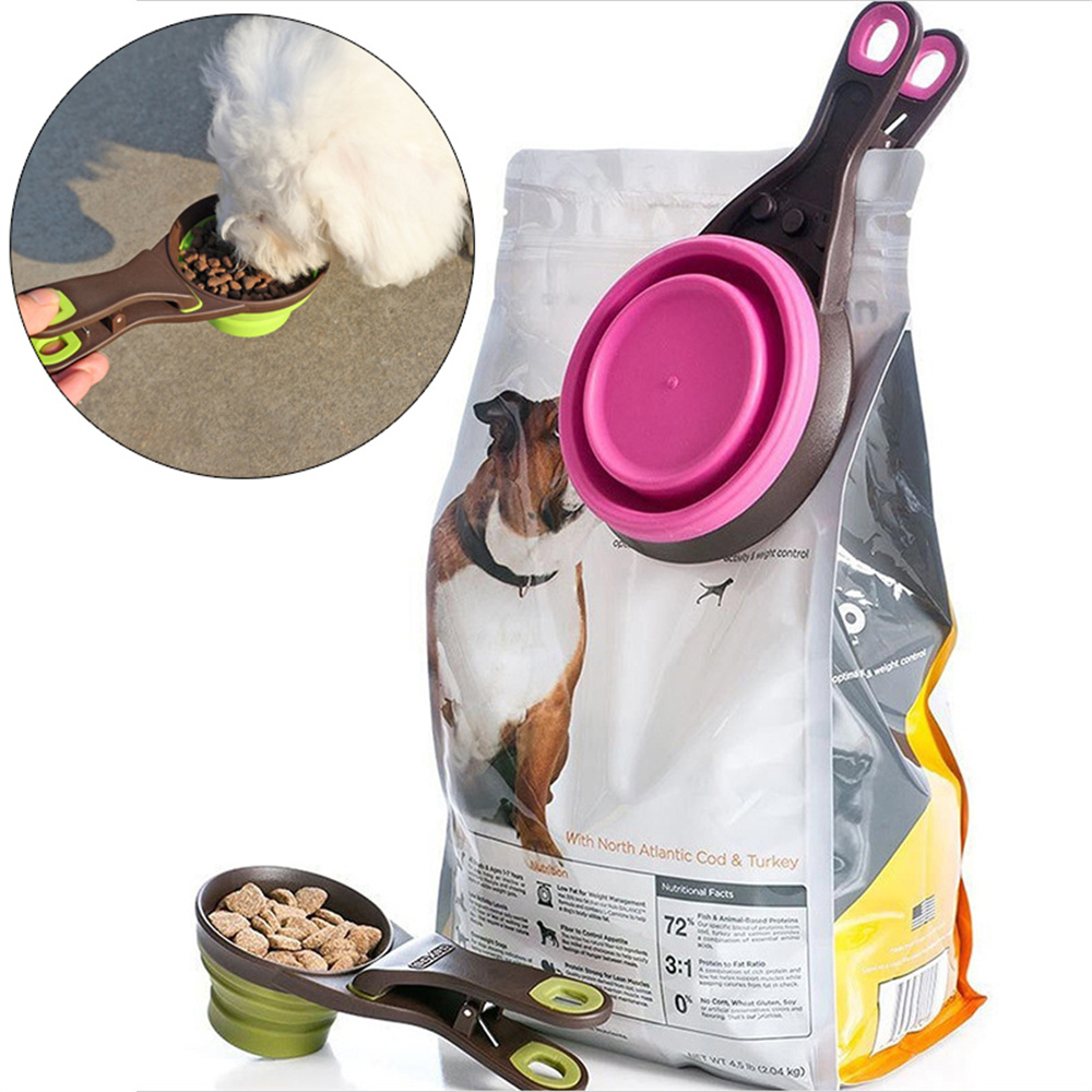 Food Storage Roll Bags - Cuchara Medidora de Silicona Plegable y