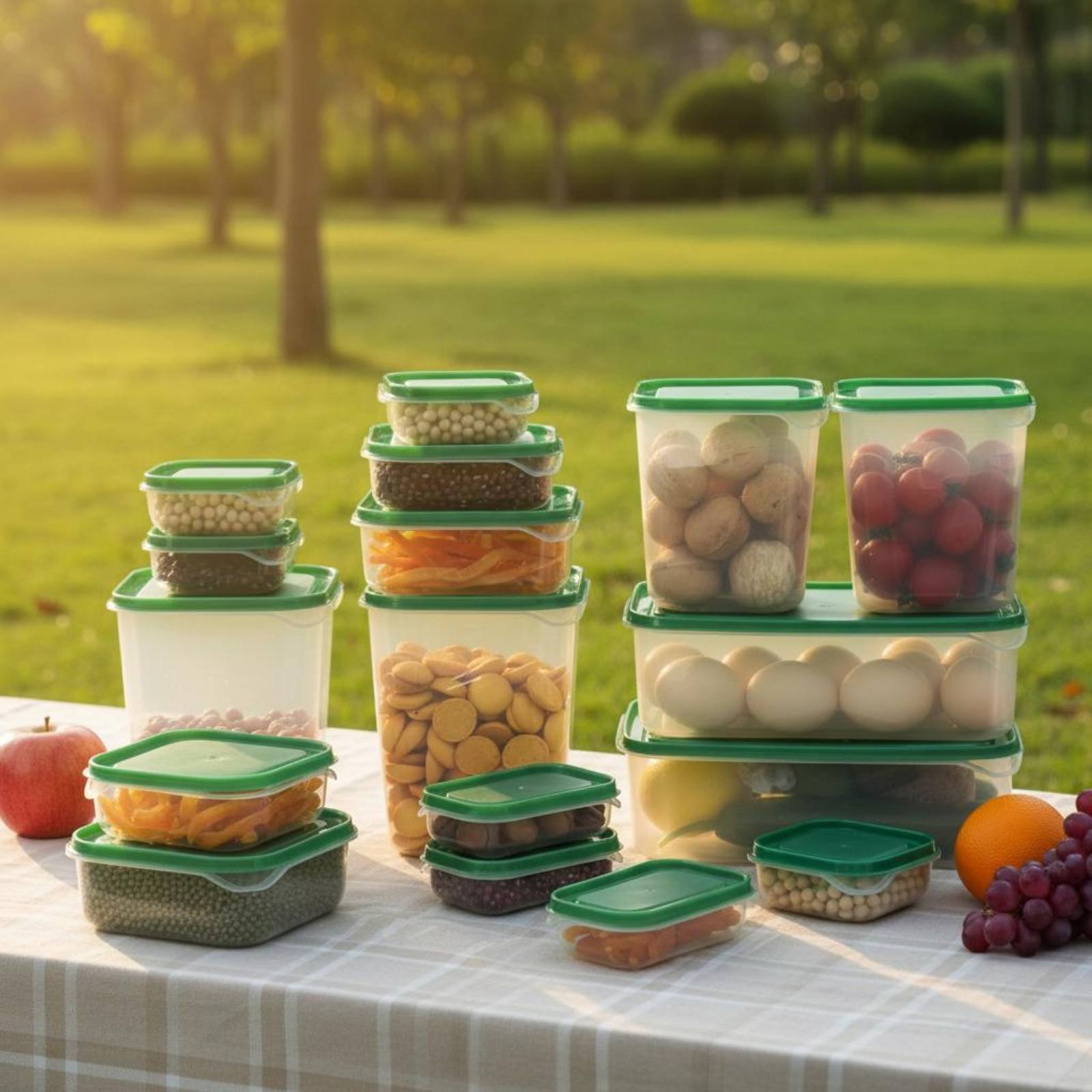 Juego de 17 Recipientes para R - Food Storage With Lids reseña y precio