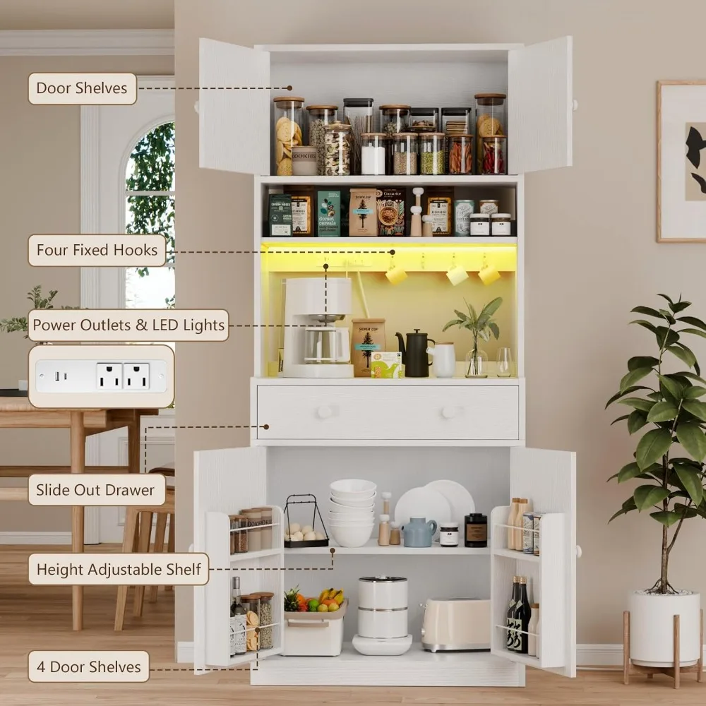 Korfile Armario de Cocina Alto - Food Storage Kitchen Cabinet reseña y precio