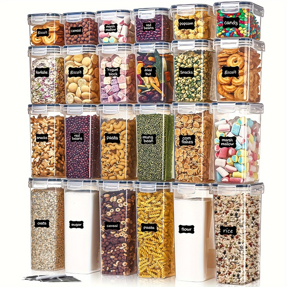 24 Recipientes para Almacenami - Food Storage Ideas reseña y precio