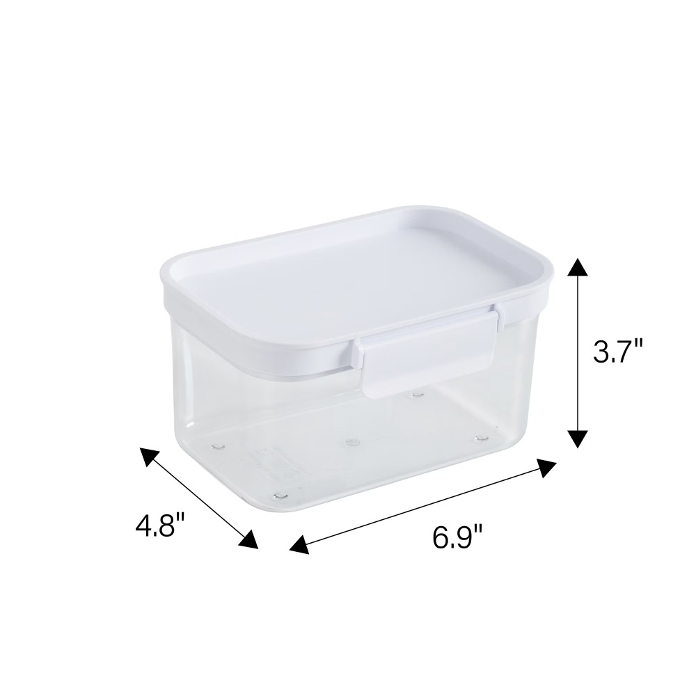 Contenedor Rectangular Pequeño - Food Storage Airtight reseña y precio