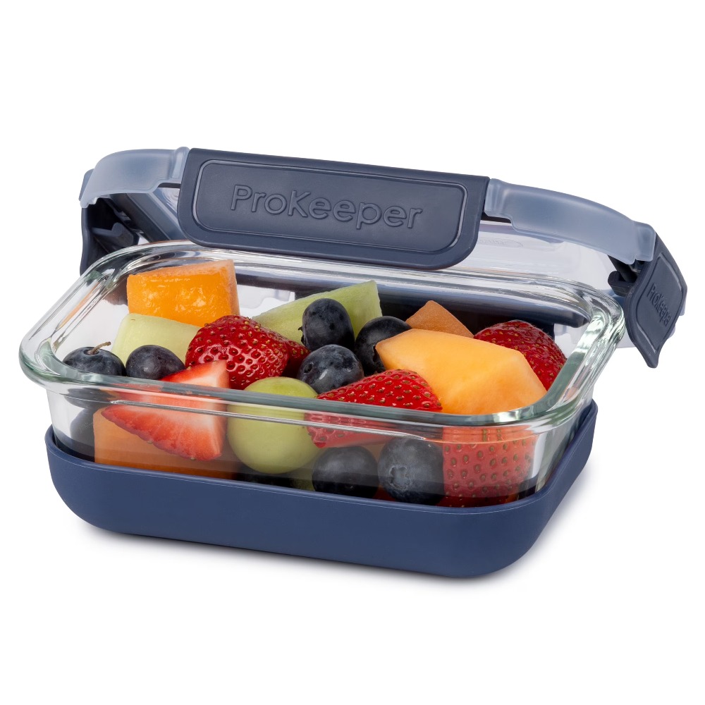Paquete de 2 recipientes de vi - Food Storage Glass reseña y precio
