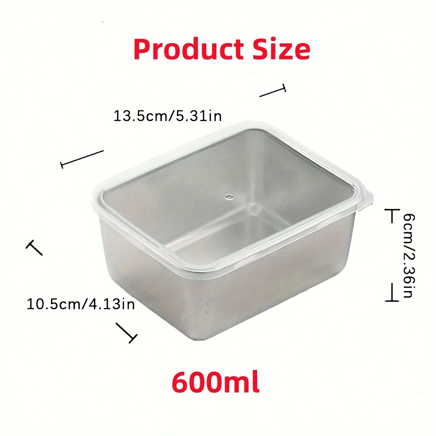 Juego de recipientes de acero  - Food Storage Stainless Steel reseña y precio