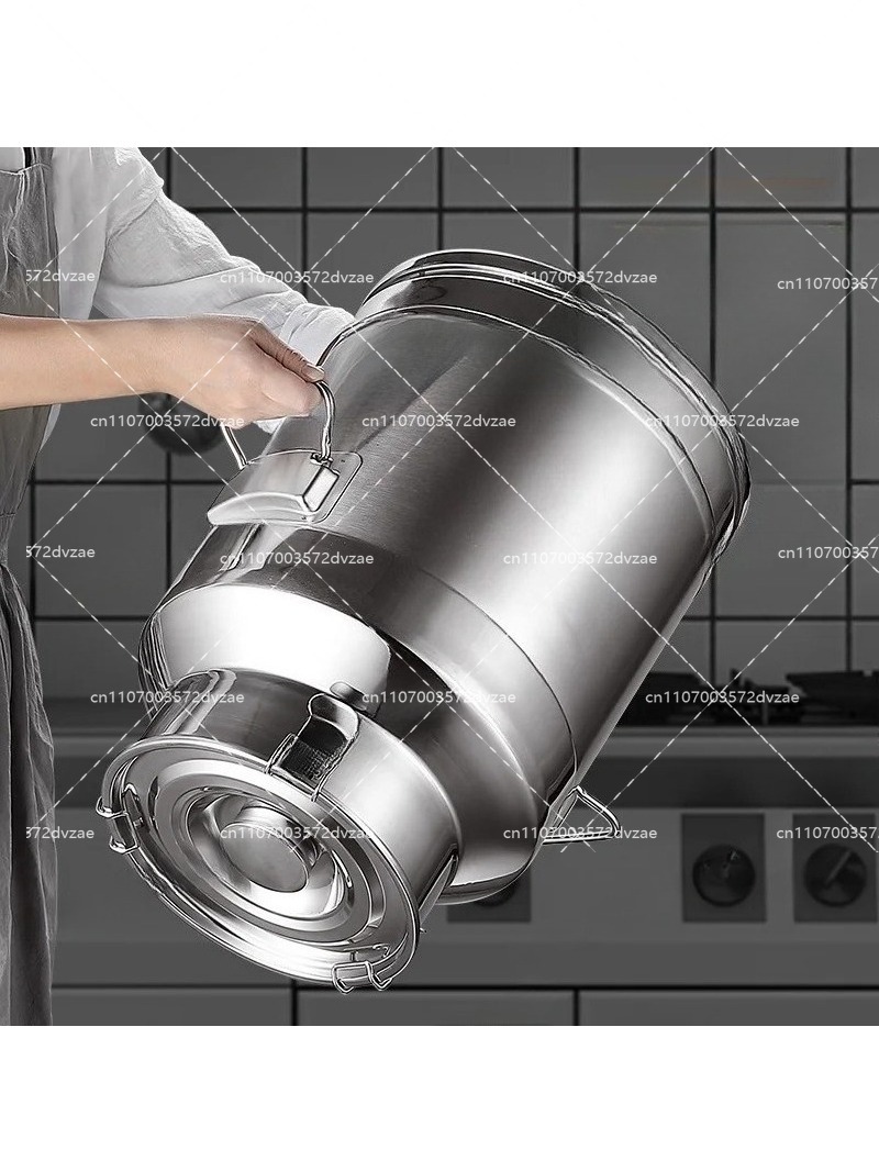 Cubo de Leche Sellado de Acero - Food Storage Drums reseña y precio