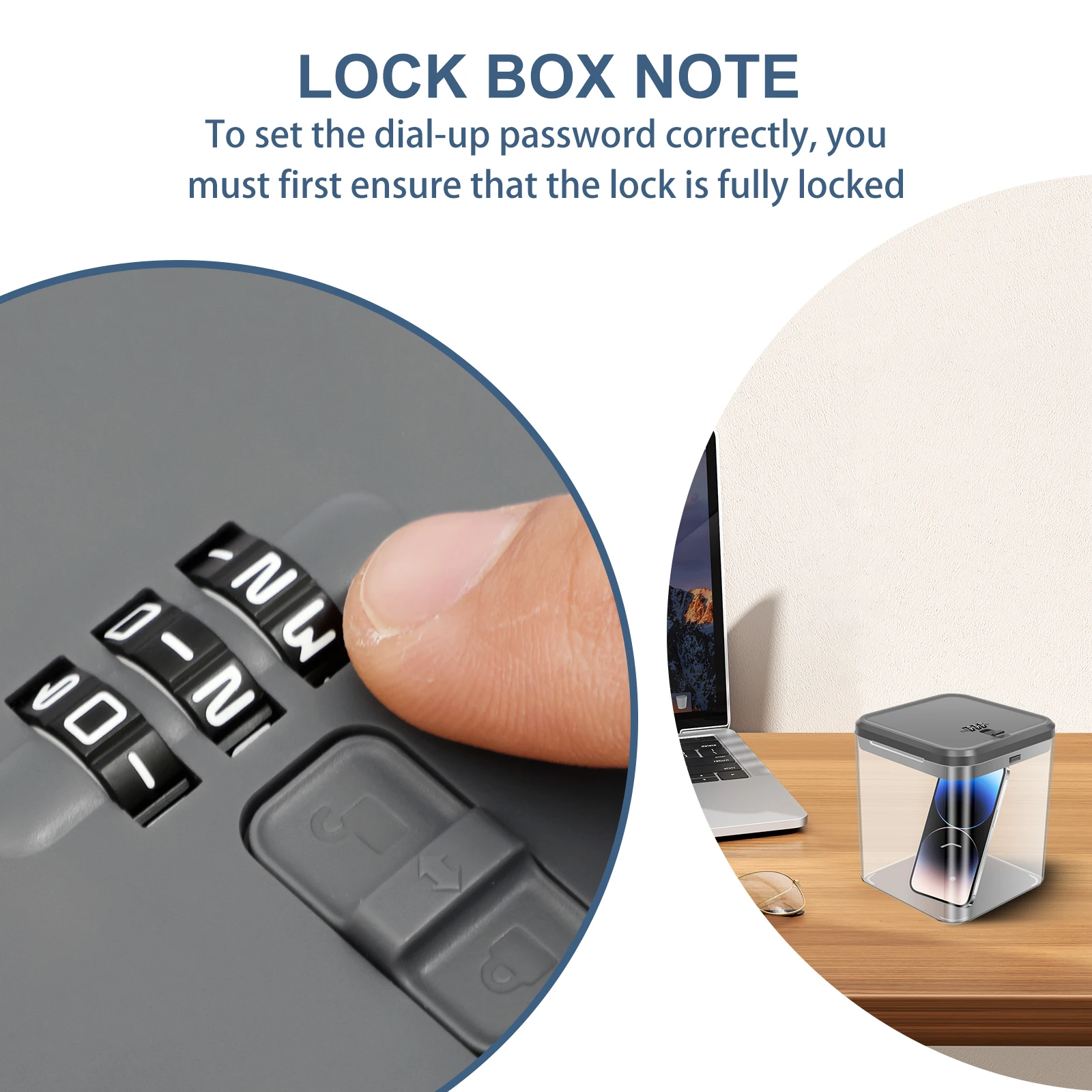 Caja de seguridad transparente - Food Storage Locker reseña y precio