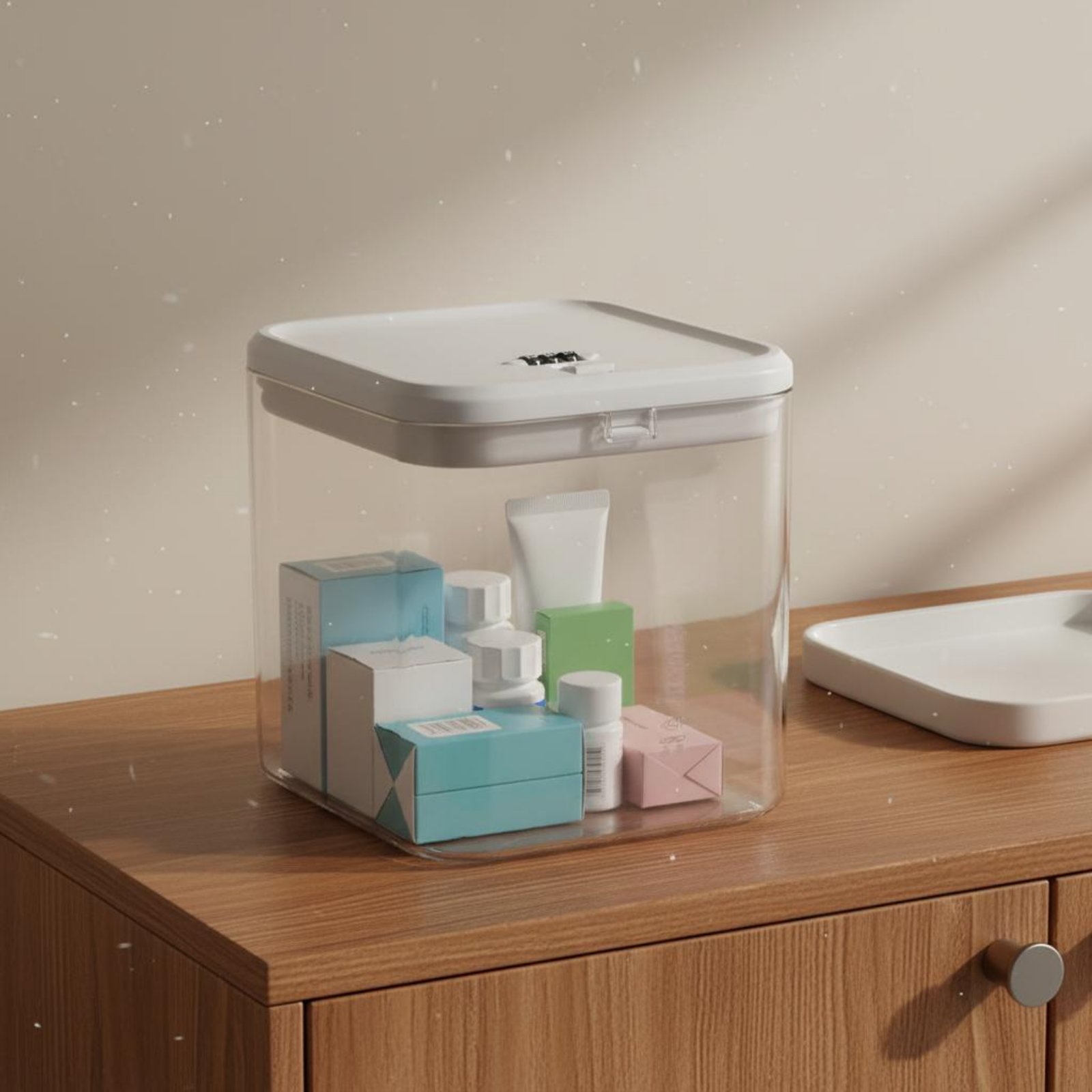 Caja Transparente con Cerradur - Food Storage Kitchen reseña y precio