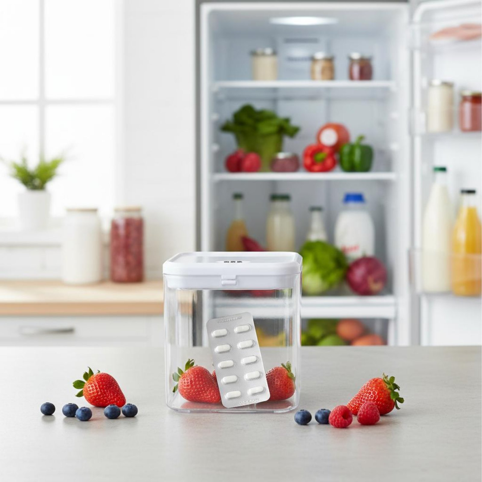 Caja Transparente con Cerradur - Food Storage Kitchen reseña y precio