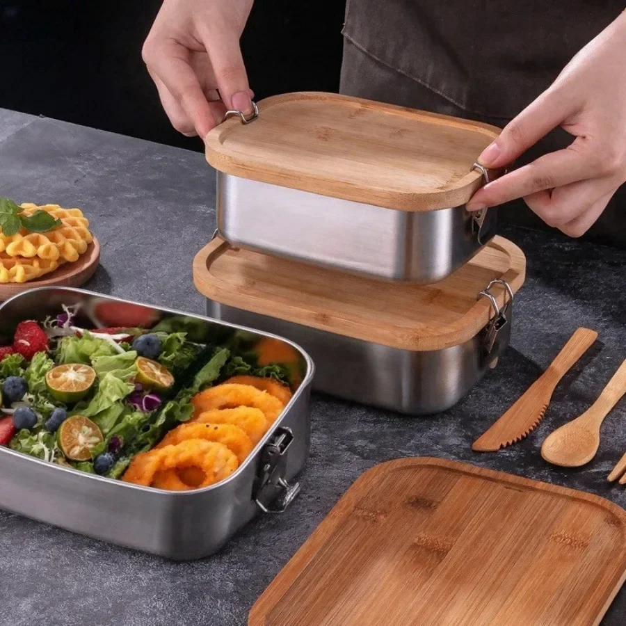 Nueva Lonchera de Acero Inoxid - Food Storage Ideas reseña y precio