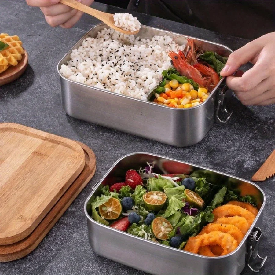 Nueva Lonchera de Acero Inoxid - Food Storage Ideas reseña y precio