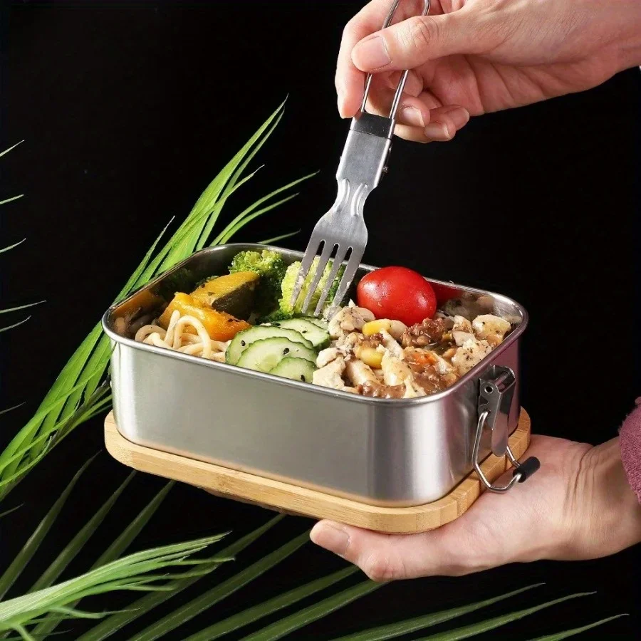 Nueva Lonchera de Acero Inoxid - Food Storage Ideas reseña y precio