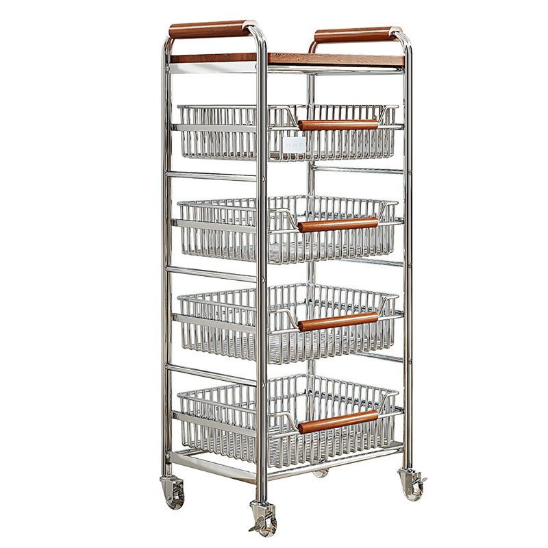 Carrito medieval de acero inox - Food Storage Medieval reseña y precio
