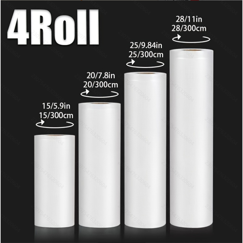 4 bolsas para sellar al vacío: - Food Storage Xl reseña y precio