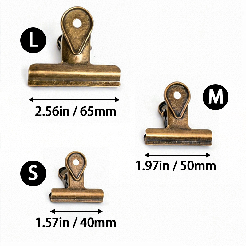 Clips Bulldog, 3 Piezas de Cli - Food Storage Roll Bags reseña y precio