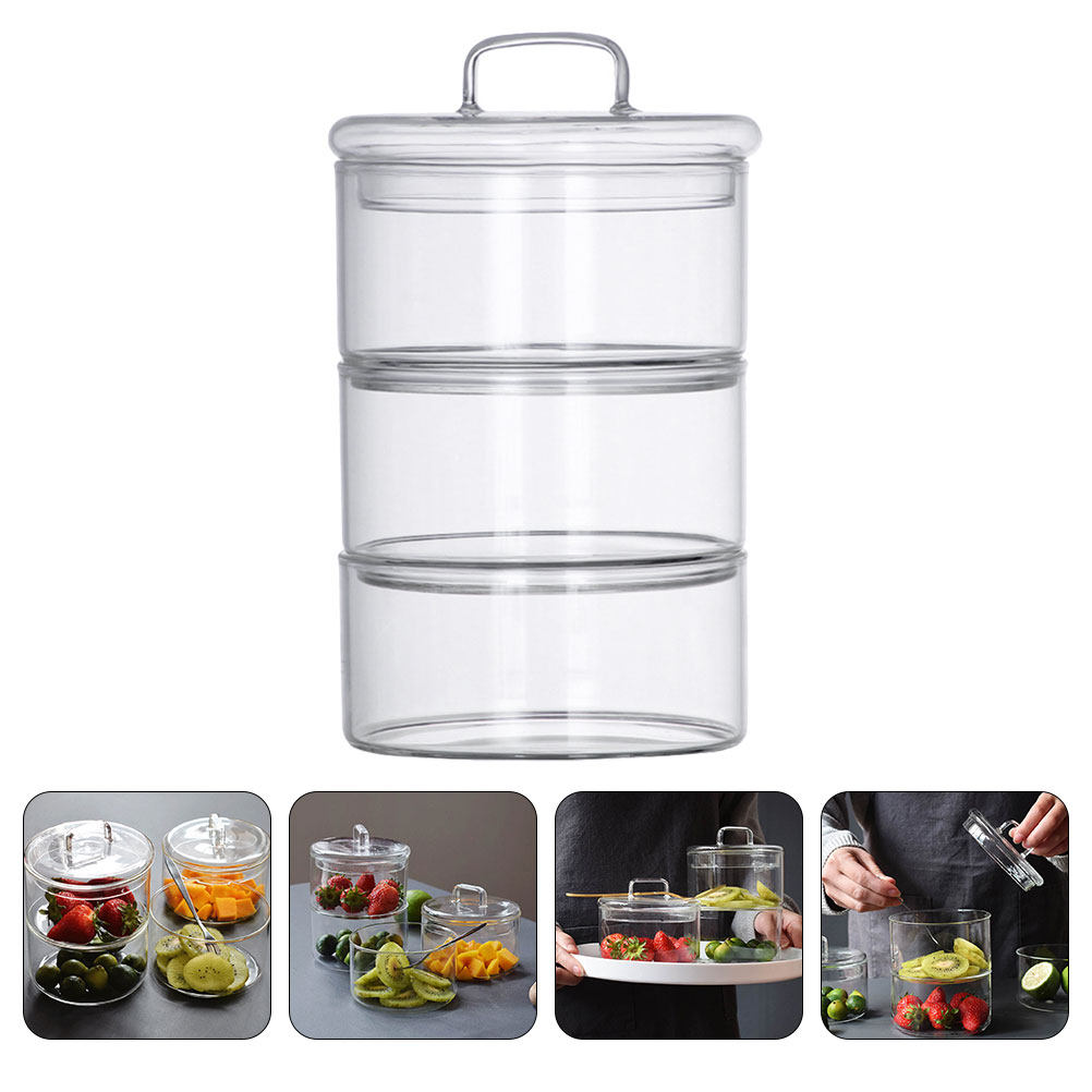 Juego de 1 Recipiente de Vidri - Food Storage Glass reseña y precio
