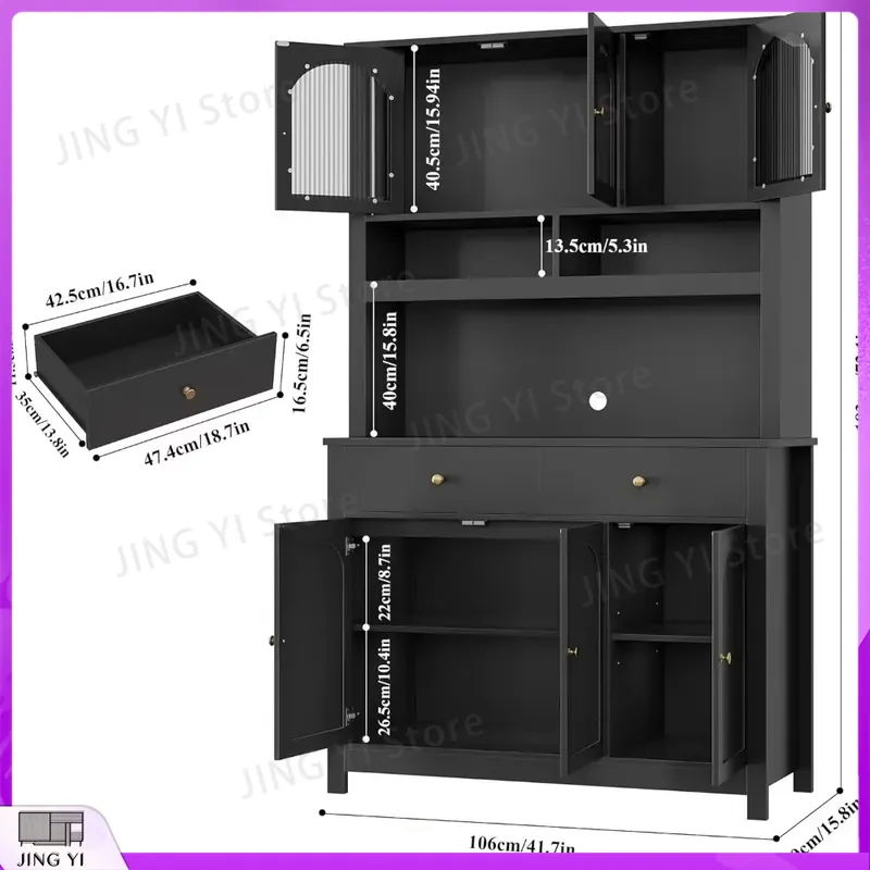 Mueble de Cocina con Soporte p - Food Storage Kitchen Cabinet reseña y precio