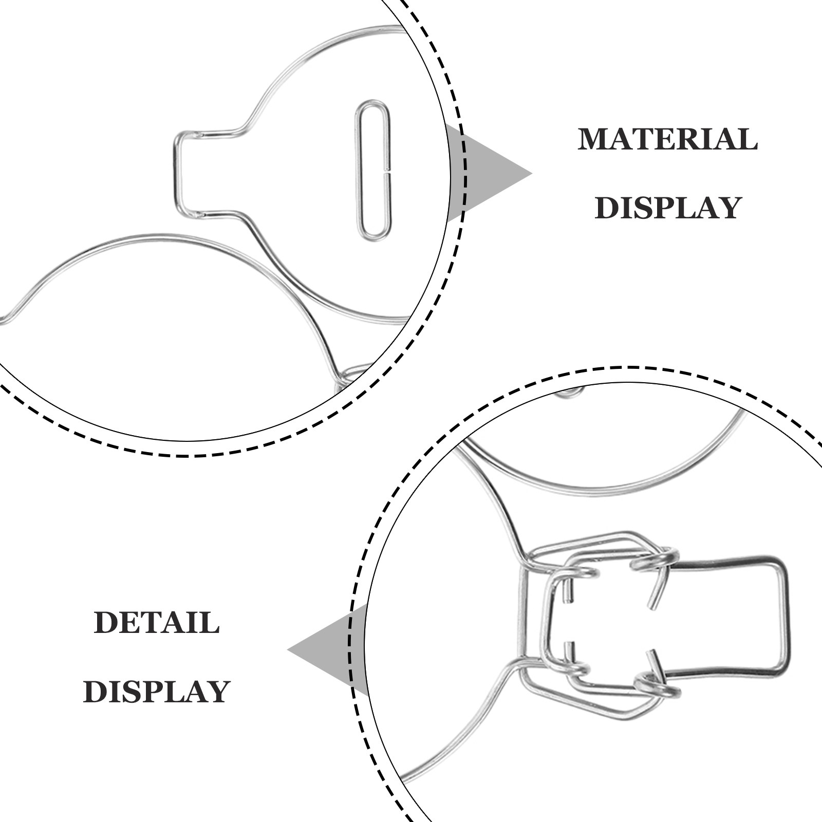 4 Piezas de Cierres de Alambre - Food Storage Glass reseña y precio