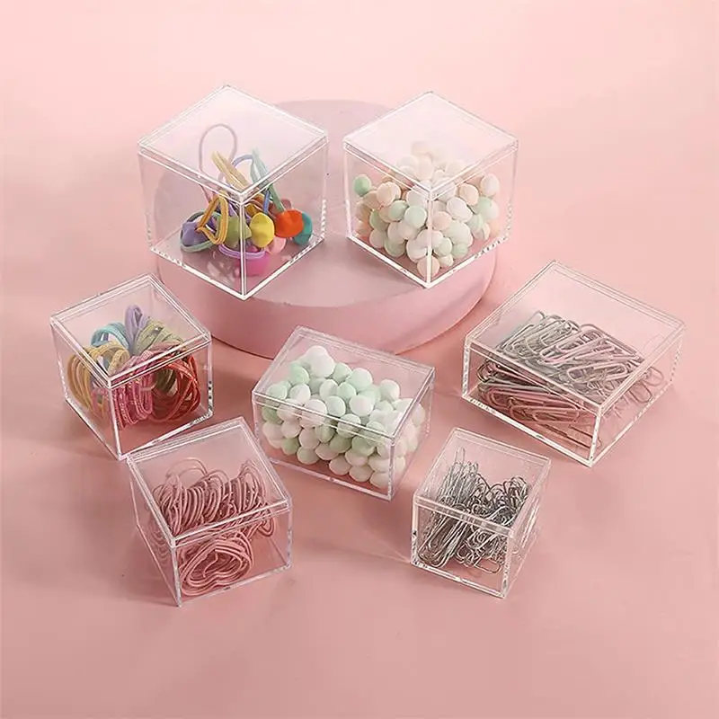 Cajas acrílicas transparentes  - Food Storage No Plastic reseña y precio
