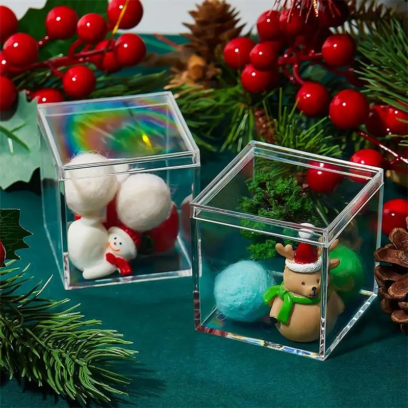 Cajas acrílicas transparentes  - Food Storage No Plastic reseña y precio