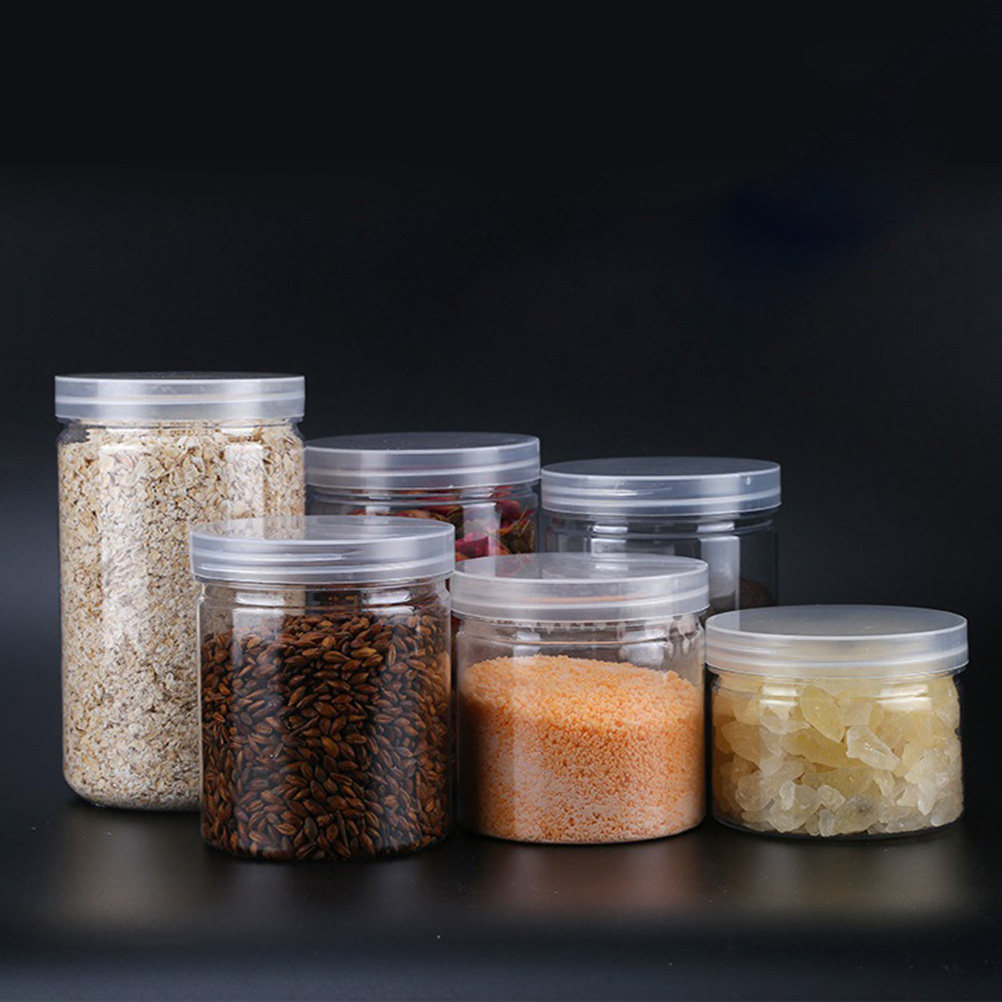 10 Frascos de Plástico Transpa - Food Storage With Lids reseña y precio