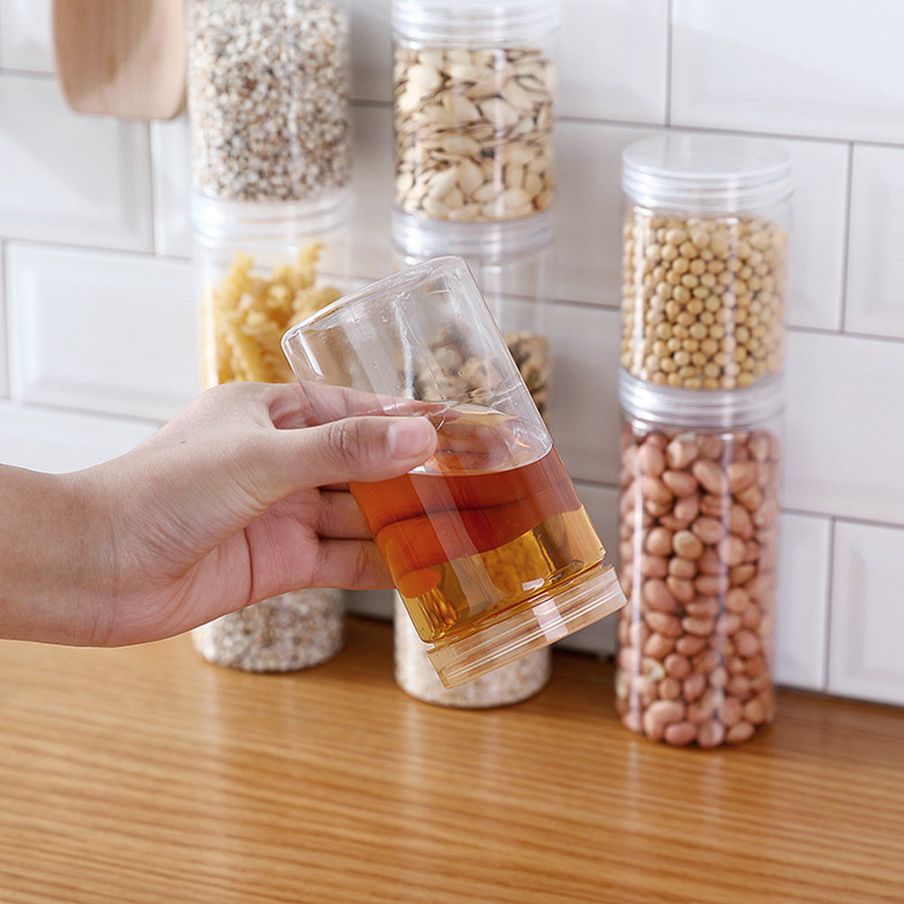10 Frascos de Plástico Transpa - Food Storage With Lids reseña y precio