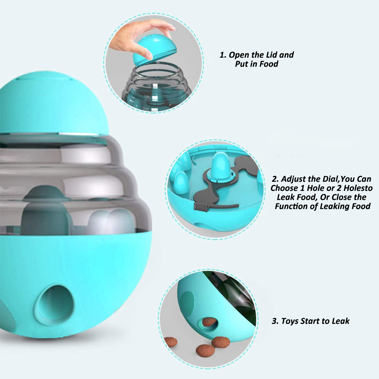 Dispensador de comida interact - Portion Control Container reseña y precio
