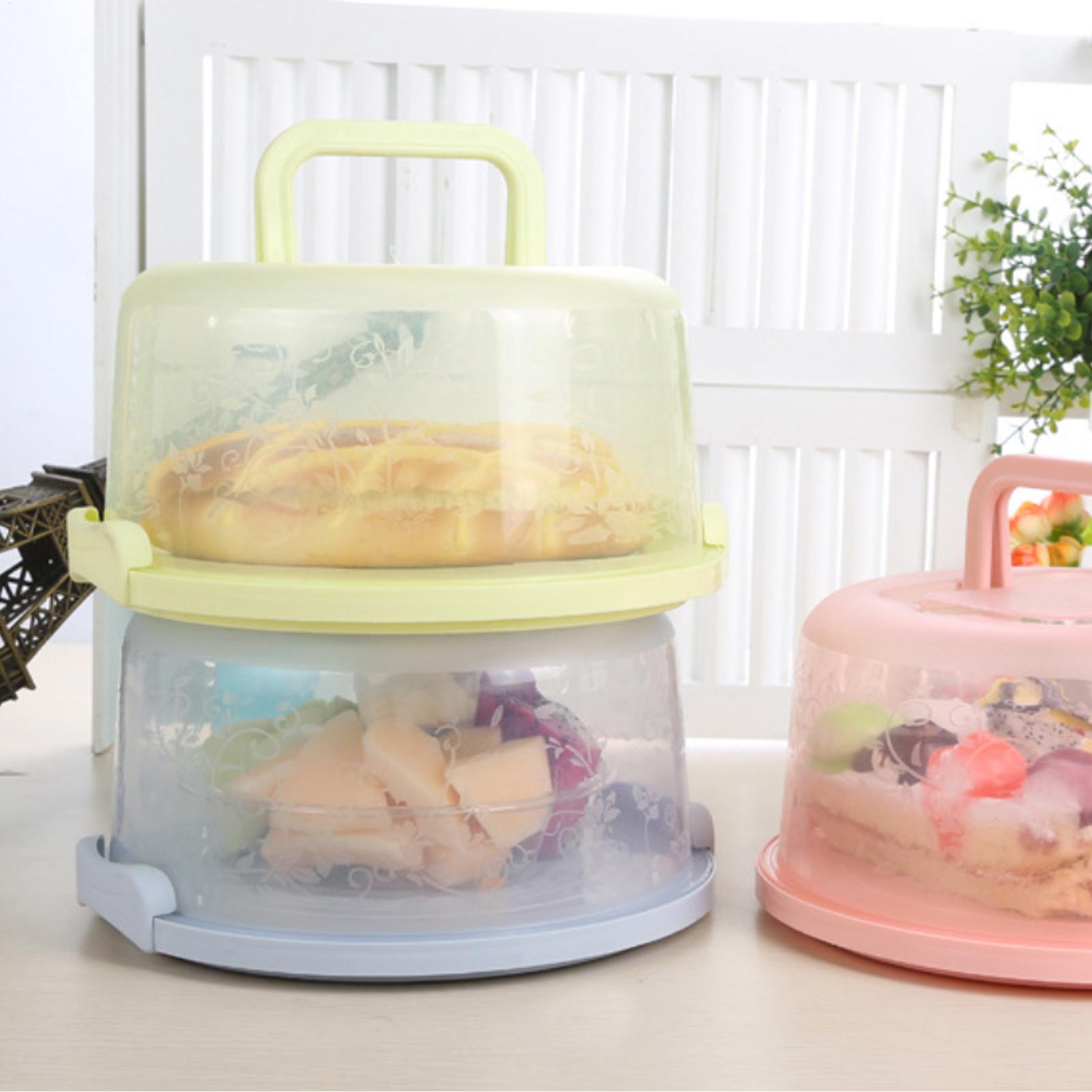 Contenedor de pasteles portáti - Food Storage No Plastic reseña y precio