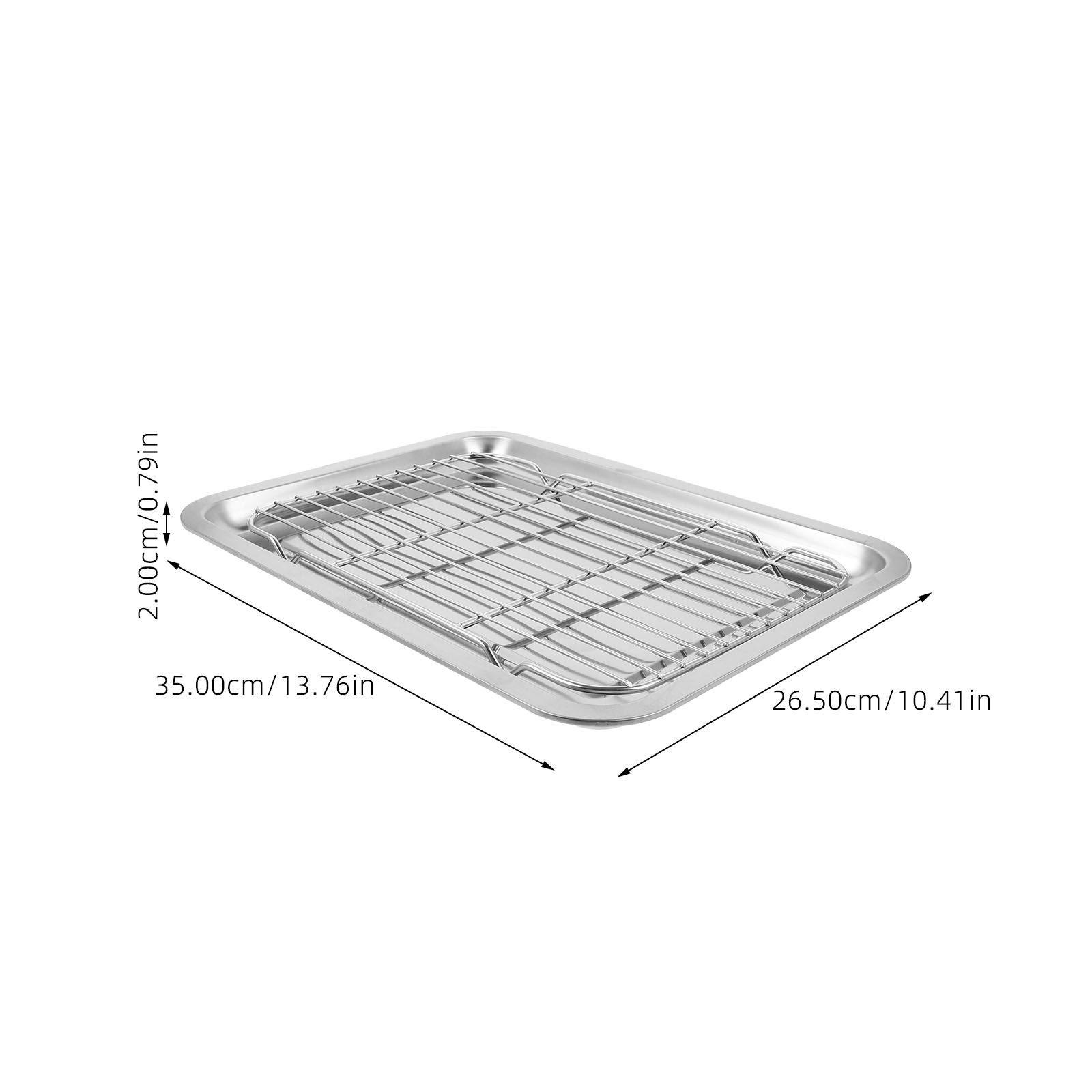 1 Juego de Rejillas de Acero I - Food Storage Stainless Steel reseña y precio