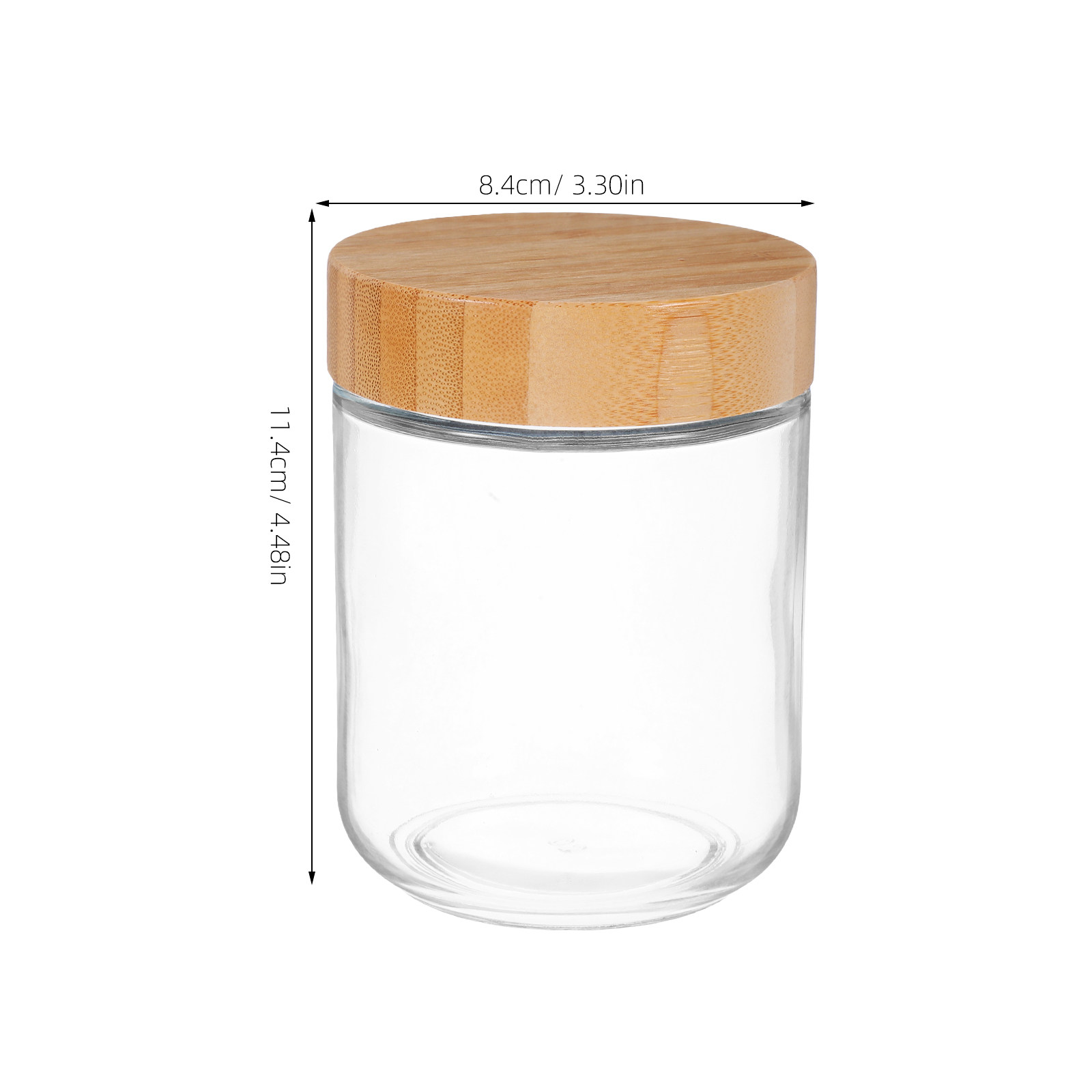 Juego de 4 Frascos de Vidrio T - Food Storage With Lids reseña y precio