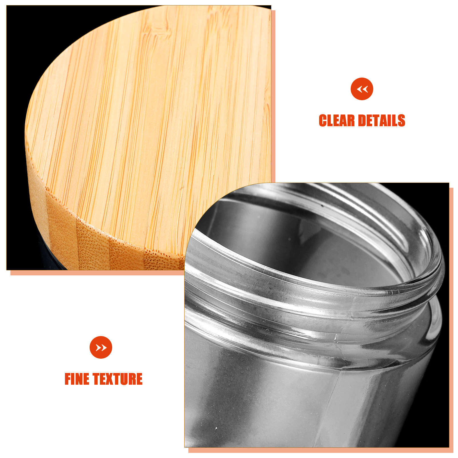 Juego de 4 Frascos de Vidrio T - Food Storage With Lids reseña y precio