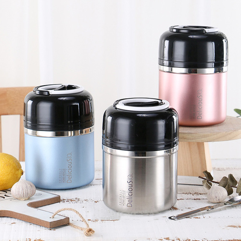 Fiambrera térmica de acero ino - Food Storage For Long Term reseña y precio