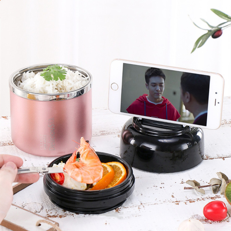 Fiambrera térmica de acero ino - Food Storage For Long Term reseña y precio